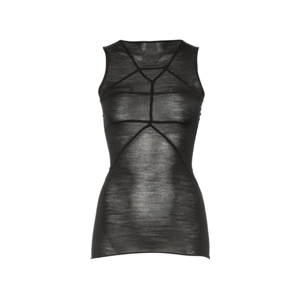 Rick Owens Black Tops - Vests & Tank Tops Women